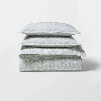 Polo Ralph Lauren Wakefield Duvet Cover Set In Celadon