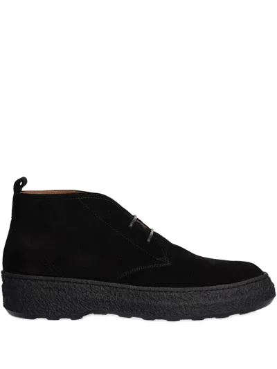 Polo Ralph Lauren Waldon Derby Shoes In Black