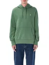 Polo Ralph Lauren Cotton Polo Pony Hoodie In Green