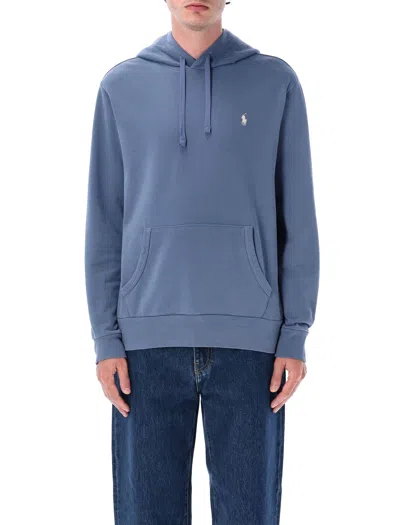 Polo Ralph Lauren Wash Hoodie In Blue