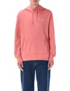 Polo Ralph Lauren Cotton Loopback Hoodie In Pink
