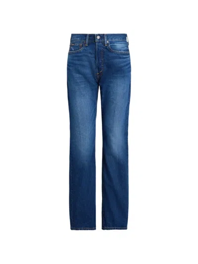 Polo Ralph Lauren Washed Jeans In Blue