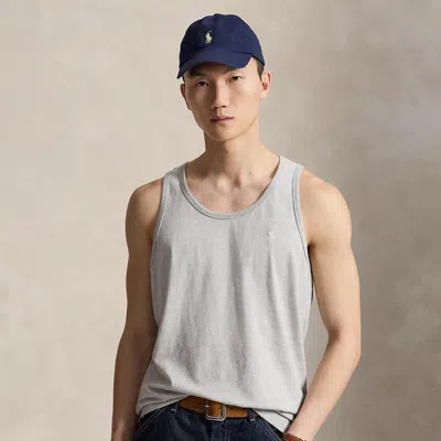 Polo Ralph Lauren Washed Jersey Tank In Spring Heather In Multi