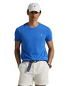 Polo Ralph Lauren Washed Solid Tee In Embayment Blue/c8261