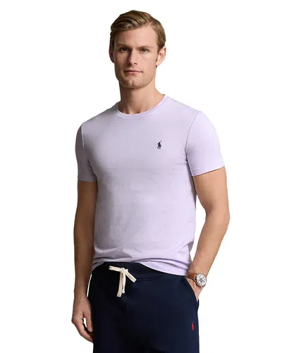 Polo Ralph Lauren Washed Solid Tee In Purple