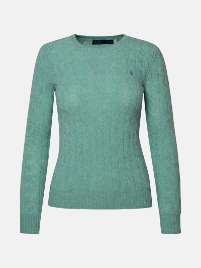 Polo Ralph Lauren Water Green Cashmere Blend Julianna Sweater