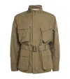 Polo Ralph Lauren Water-repellent Belted Field Jacket In Multi