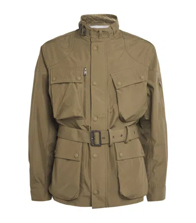 Polo Ralph Lauren Water-repellent Belted Field Jacket In Multi
