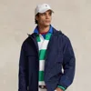 Polo Ralph Lauren Water-repellent Hooded Jacket In Multi