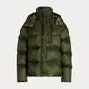 Polo Ralph Lauren Water-repellent Quilted Down Jacket In Green