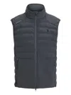 Polo Ralph Lauren Water-repellent Quilted Gilet In Blue