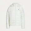Polo Ralph Lauren Water-resistant Packable Hooded Jacket In White