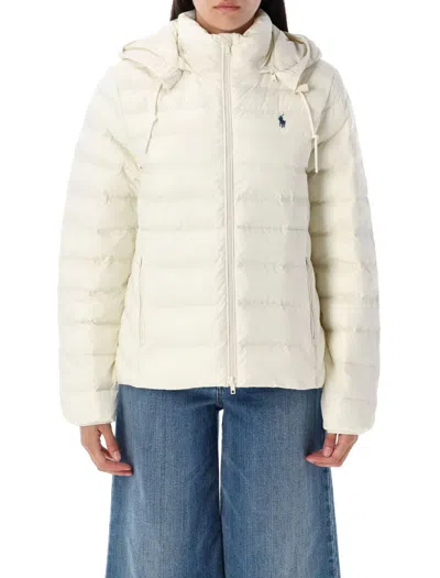 POLO RALPH LAUREN POLO RALPH LAUREN WATER-RESISTANT PACKABLE PUFF HOODED JACKET