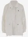 Polo Ralph Lauren Waterproof Jacket In White