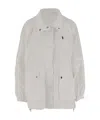 Shop Polo Ralph Lauren Waterproof Jacket In White