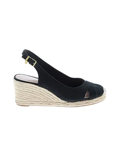 Pre-owned Polo Ralph Lauren Wedges In Black