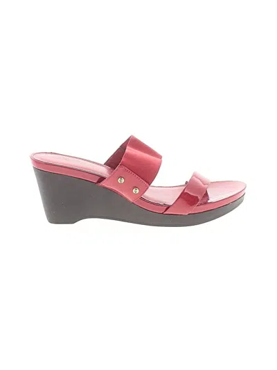 Pre-owned Polo Ralph Lauren Wedges In Pink