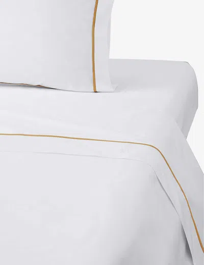 Polo Ralph Lauren Chamois Westbank Chamois Cotton Double Flat Sheet 240cm X 295cm Super King
