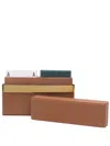 Polo Ralph Lauren Westover Leather Playcard Set In Brown