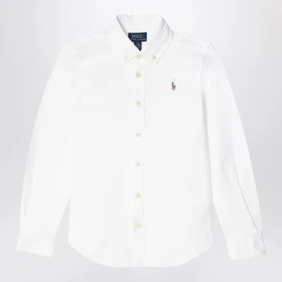 Polo Ralph Lauren White Cotton Button Down Shirt