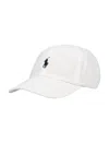 Polo Ralph Lauren Logo Embroidered Baseball Cap In White