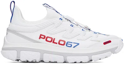 Polo Ralph Lauren White Adventure 300 Lite Trainers