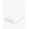 Polo Ralph Lauren Ralph Lauren Home White Argyle Quilted-design Organic Cotton-blend Bedcover 275cm X 235cm In White