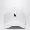 Polo Ralph Lauren White Baseball Cap With Logo In White