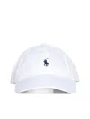 Polo Ralph Lauren White Baseball Cap With Horsebit Embroidery In Cotton Man In White