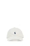 Polo Ralph Lauren White Cotton Baseball Cap In White
