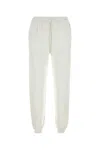 POLO RALPH LAUREN WHITE COTTON BLEND JOGGERS POLO RALPH LAUREN