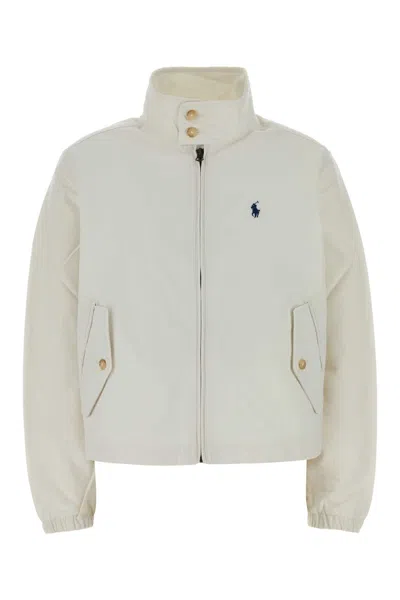 Polo Ralph Lauren White Cotton Jacket