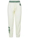 Polo Ralph Lauren White Cotton Joggers In White