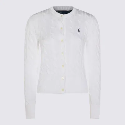 POLO RALPH LAUREN POLO RALPH LAUREN WHITE COTTON KNITWEAR
