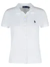 Polo Ralph Lauren White Cotton Polo Shirt In White