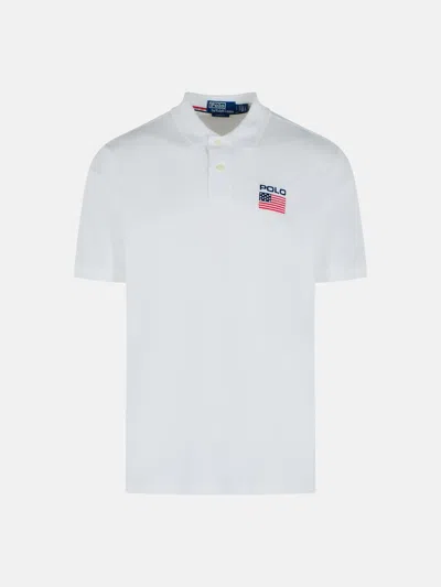 Polo Ralph Lauren White Cotton Polo Shirt