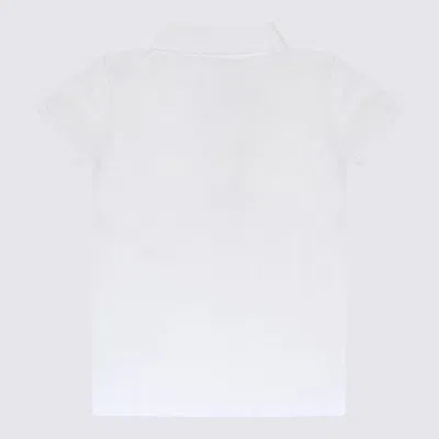 POLO RALPH LAUREN WHITE COTTON POLO SHIRT