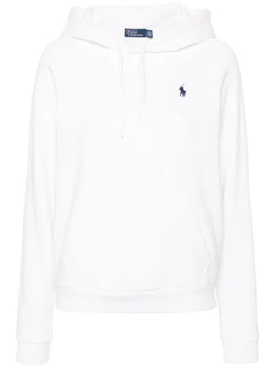 Polo Ralph Lauren White Cotton Polyester Sweater