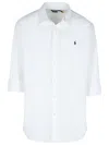 Polo Ralph Lauren White Cotton Shirt In White