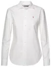Polo Ralph Lauren White Cotton Shirt In White