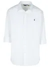 Polo Ralph Lauren White Cotton Shirt In White