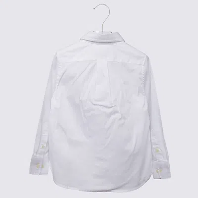 Polo Ralph Lauren Kids' White Cotton Shirt