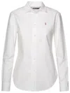 Polo Ralph Lauren Classic Long Sleeves Button Front Shirt Clothing In White