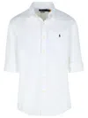 Polo Ralph Lauren White Cotton Shirt In White
