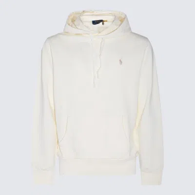 Polo Ralph Lauren White Cotton Sweatshirt In Multi