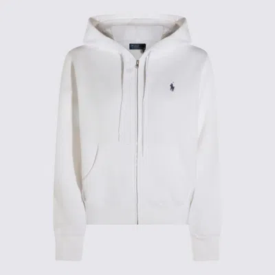 Polo Ralph Lauren White Cotton Sweatshirt