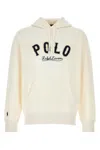 Polo Ralph Lauren Hooded Sweatshirt Featuring Kangaroo Pocket In Neutral