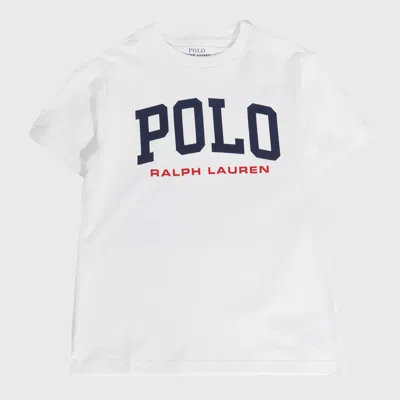 Polo Ralph Lauren Kids' Blue And White Dress