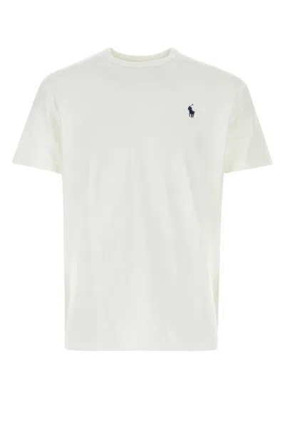 POLO RALPH LAUREN WHITE COTTON T-SHIRT