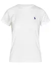 Polo Ralph Lauren Polo Pony Slim Cotton T-shirt In White